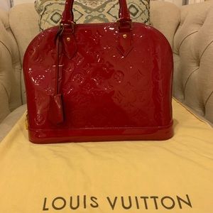 Louis Vuitton Red Handbag